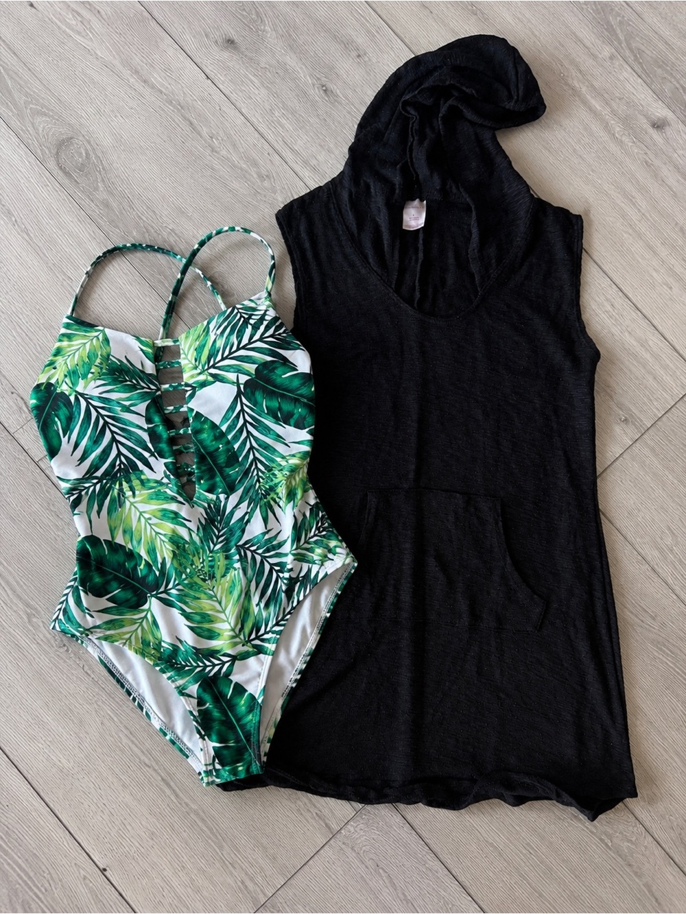 BUNDLE One Piece Swimsuit + Cover Up